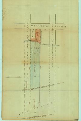 Survey of lands under water for Henry Steers