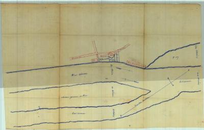 Survey of lands under water for Daniel R. Palmatier