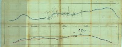 Survey of lands under water for Josiah G. Clark