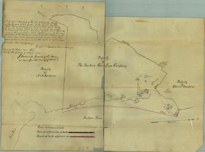 Survey of lands under water for Tompkins Cove Lime Co.