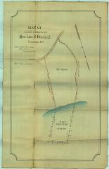Survey of lands under water for Lois R. Birdsall