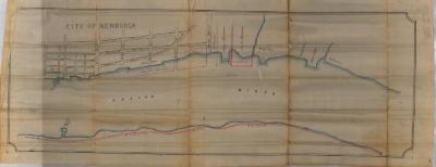 Survey of lands under water for John W. Brown