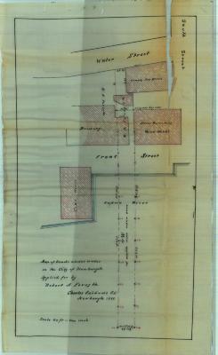 Survey of lands under water for Robert A. Forsyth