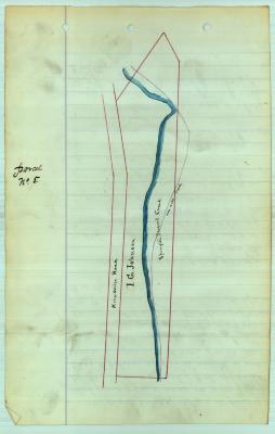 Survey of lands under water for Joseph W. Fuller &amp; Isaac G. Johnson