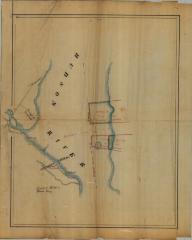 Survey of lands under water for Margaretta Wade, Charles H., Sarah A. &amp; Mary VanAmburgh