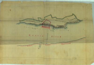 Survey of lands under water for J.C. Bancroft Davis