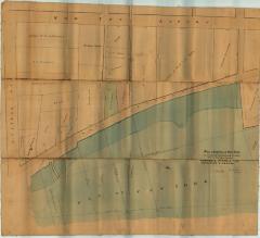 Survey of lands under water for Howard L. Parmele &amp; Catharine A. Hedges