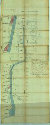 Survey of lands under water for Eliza R. Browne &amp; Samuel B. Duryea