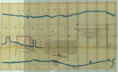 Survey of lands under water for Elizabeth Sloan