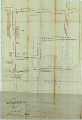 Survey of lands under water for George Herriot