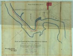 Survey of lands under water for David B. Cox