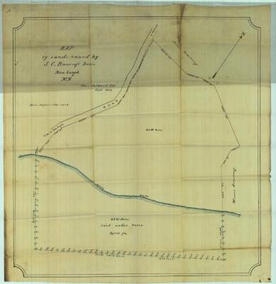 Survey of lands under water for J.C. Bancroft Davis