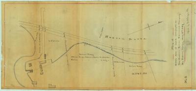 Survey of lands under water for Aaron Machin