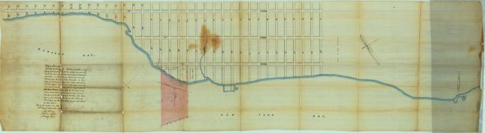 Survey of lands under water for John Lewis Bergen