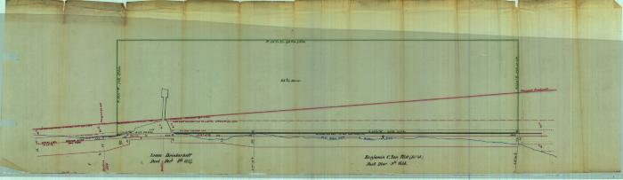 Survey of lands under water for Thomas Aldridge