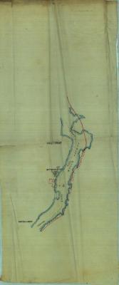 Survey of lands under water for Josephine A. Roe