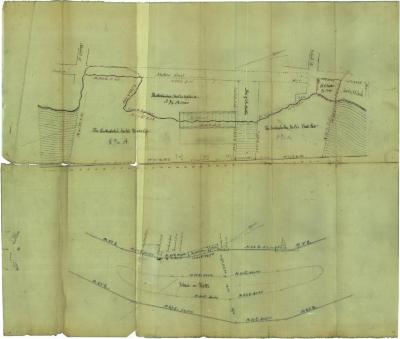 Survey of lands under water for Knickerbocker Ice Company