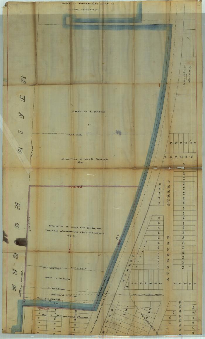 Survey of lands under water for Josiah Rich, et al