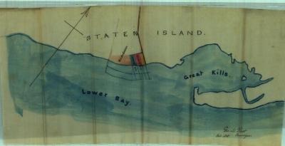 Survey of lands under water for William C. Anderson