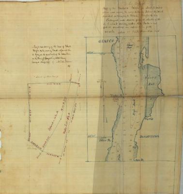 Survey of lands under water for Winch, Huyler &amp; Co.