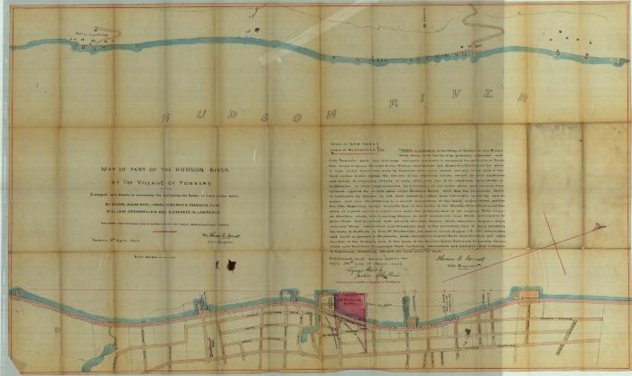 Survey of lands under water for Josiah Rich, et al