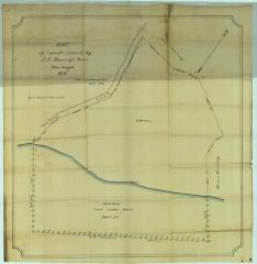 Survey of lands under water for J.C. Bancroft Davis