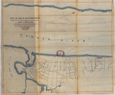 Survey of lands under water for James R. Whiting