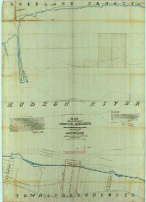 Survey of lands under water for George Merritt