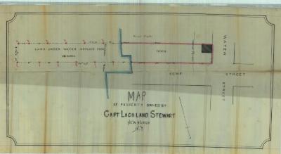 Survey of lands under water for Lachlan Stewart