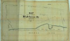 Survey of lands under water for John B., Theodore &amp; Susan A. Cozzens
