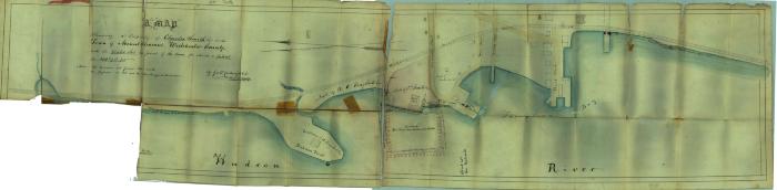 Survey of lands under water for Charles Smith