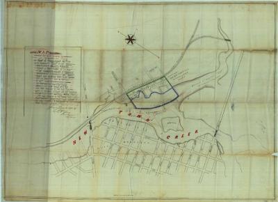 Survey of lands under water for Samuel B. Schieffelin