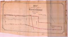 Survey of lands under water for Warren Brewer