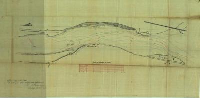 Survey of lands under water for Rodman H. Robinson