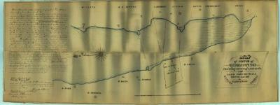 Survey of lands under water for John H. Woolley