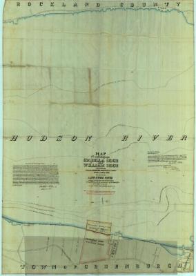 Survey of lands under water for Isabella Hoge