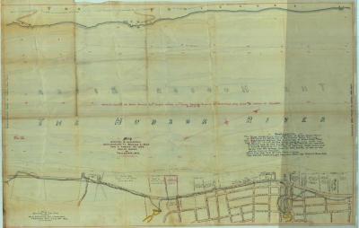 Survey of lands under water for Frances L. Ford