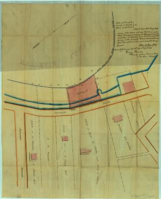 Survey of lands under water for Francis K. Stevens, et al