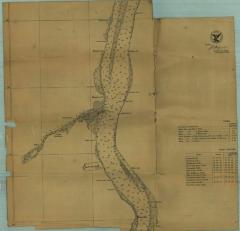 Survey of lands under water for Absalom L. Anderson