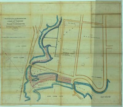 Survey of lands under water for William G. Ackerman