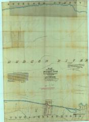 Survey of lands under water for Robert Hoe