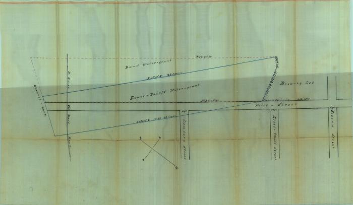 Survey of lands under water for Cornelius H. Evans &amp; James L. Phipps