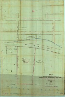 Survey of lands under water for William R. Blackwell