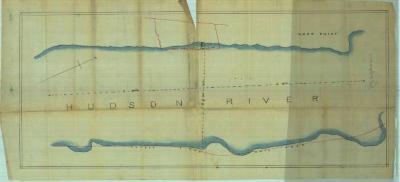 Survey of lands under water for John B., Theodore &amp; Susan A. Cozzens