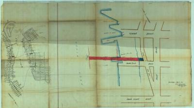 Survey of lands under water for William E. Chapman