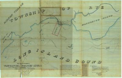 Survey of lands under water for N. Holmes Odell