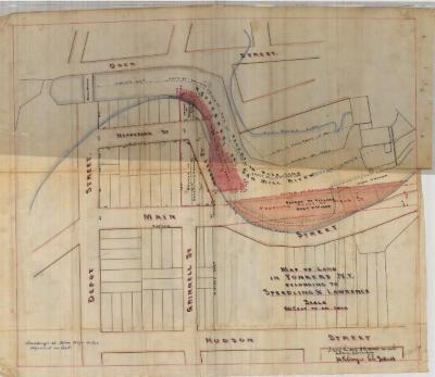 Survey of lands under water for Alonzo P. Speedling &amp; William F. Lawrence