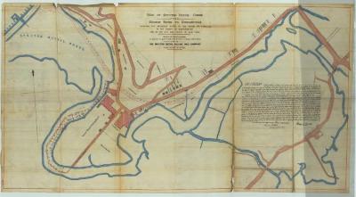 Survey of lands under water for Spuyten Duyvil Rolling Mill Co.