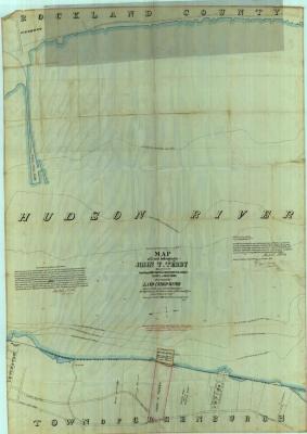 Survey of lands under water for John T. Terry