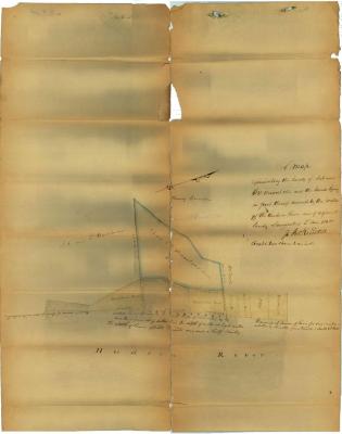 Survey of lands under water for Joseph A., George W. &amp; Wesley J. Weiant &amp; Company